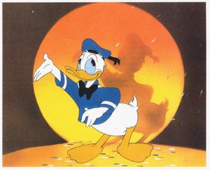 Donald's Golf Game Animation (Cel) art by Disney Studio