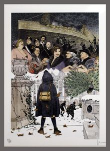 Amarcord  (Fellini) art by Milo Manara