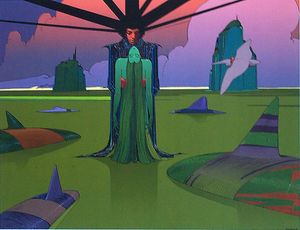 Hendrix - Electric Ladyland art by Moebius (Jean Giraud)