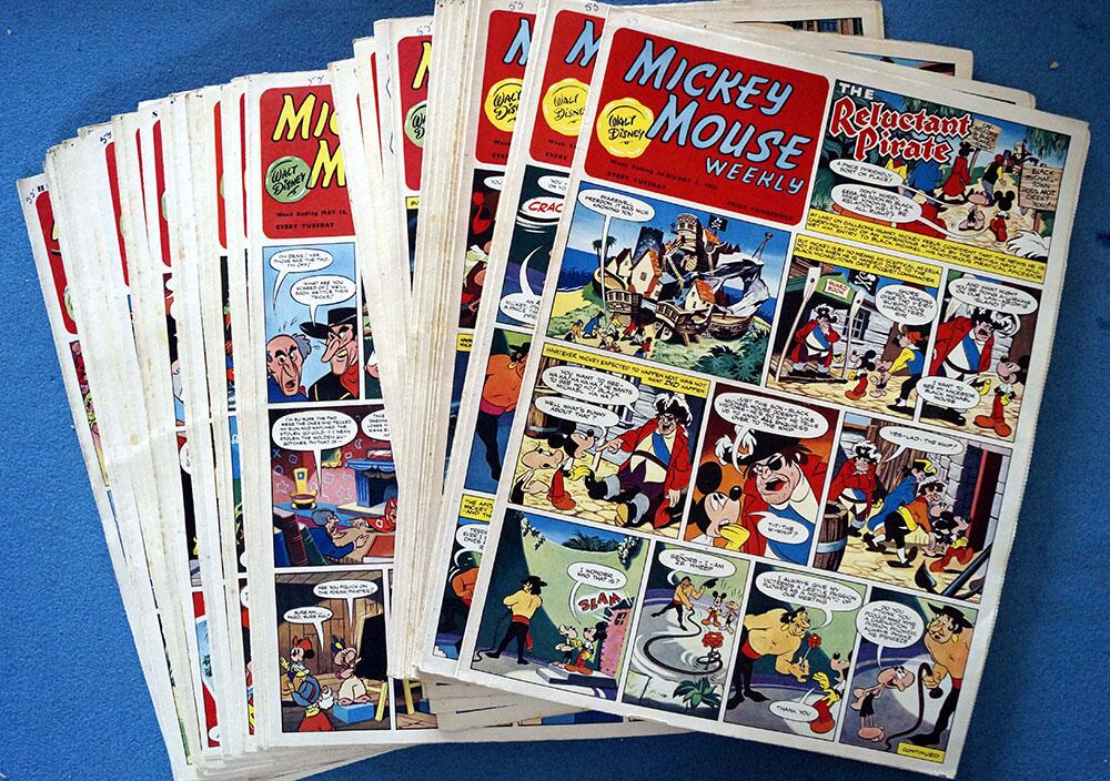 1953 Walt Disney MICKEY MAGAZINE French | AFTER DARK