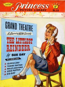 Sue Writes A Play art by Steven Barany