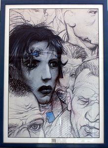 Faux Passeport art by Enki Bilal