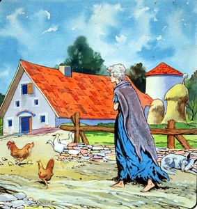 The Donkey Skin: Back to the Farm art by Jesus Blasco