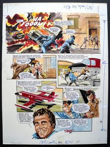 The Fall Guy: WA-FOOOM! art by Jim Baikie