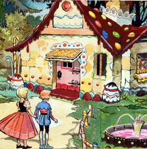 Babes in the Wood: The Gingerbread House art by Jesus Blasco
