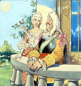 The Donkey Skin: King & Queen art by Jesus Blasco