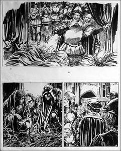 Tom the Piper's Son -  Straw art by Jesus Blasco