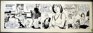 Modesty Blaise: Death In Slow Motion: #5684A art by Neville Colvin