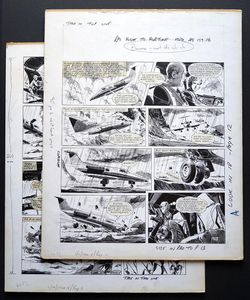 Flight To Fortune (TWO pages) art by John Cooper