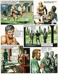 The Trigan Empire: Look and Learn issue 646a (1 June 1974) art by Philip Corke