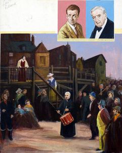 Benjamin Britten's Peter Grimes art by Ralph Bruce