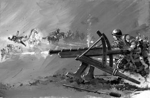 The Mercenaries: The Black Band art by Graham Coton