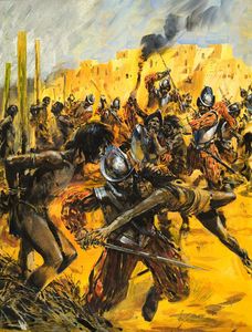 Conquistador's Shame art by Graham Coton