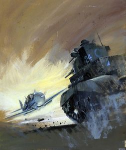 War Picture Library cover #628  'Devil's Bargain' art by Graham Coton