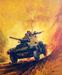 War Picture Library cover #825  'Dead Shot' art by Graham Coton