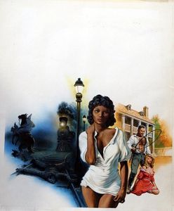 A Girl Called Friday book cover art art by Michael Codd