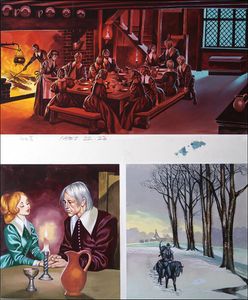 Beauty and the Beast - Bad News art by Ron Embleton