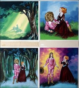 Beauty and the Beast - Revelation art by Ron Embleton