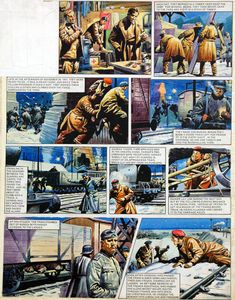 World War II Escape art by Cecil Doughty