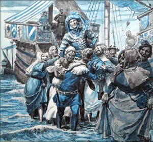 Love For A King - Henry V art by Cecil Doughty