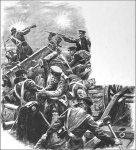 Battle of Inkerman art by Cecil Doughty