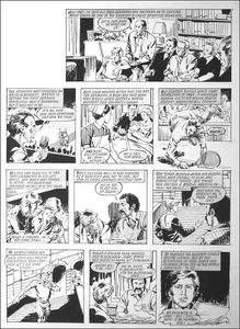 Boris Becker - The Early Years 3 (TWO pages) art by Phil Gascoine