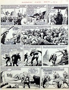 Olac the Gladiator episode 8 page 2 art by Ruggero Giovannini