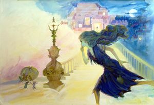 Cinderella - Around Midnight art by Gwen Green
