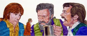 Gulliver's Travels: Voyage to Brobdingnag - Talk of the Town art by Richard Hook