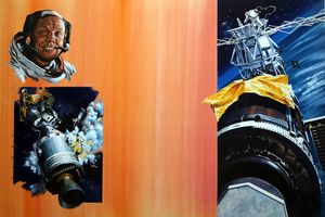 What's Next in Space? art by Wilf Hardy