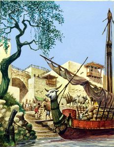 Mohenjo Daro - Mound of the Dead art by Peter Jackson