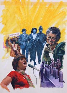 Women and the Vote art by Andrew Howat