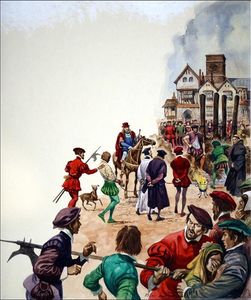 The Oxford Martyrs art by Peter Jackson