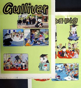 Gulliver Guinea Pig - Those Who Can't, Teach! (TWO pages) art by Gordon Hutchings