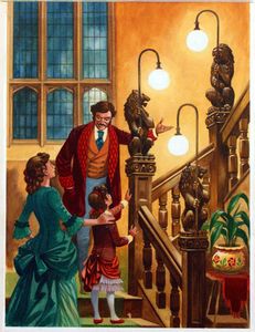 Let there be Light!  Bright Lights in the City art by Peter Jackson