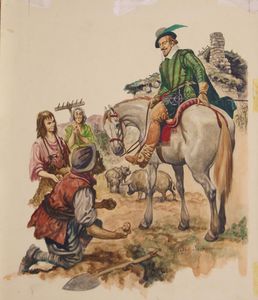 Sir Walter Raleigh art by Peter Jackson