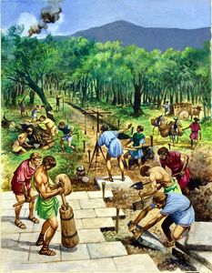 All Roads Lead To Rome art by Peter Jackson