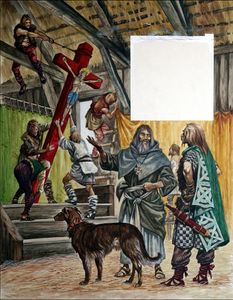 Saint Patrick art by Peter Jackson