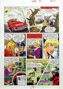 Time-Rider 75 art by Victor Ibanez