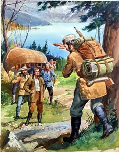 Hudson's Bay Company art by Barrie Linklater