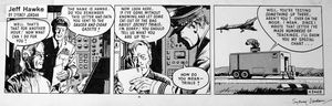 Jeff Hawke daily strip 3468 art by Sydney Jordan