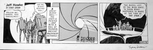 Jeff Hawke daily strip 4578 art by Sydney Jordan