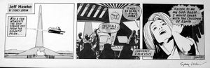 Jeff Hawke daily strip 4921 art by Sydney Jordan