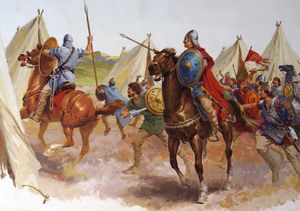 Charles The Hammer art by Jack Keay