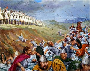 A Storm of Arrows art by Jack Keay