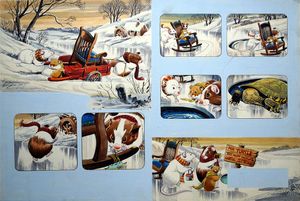 Riverbank Tales: Ice Adventure art by Eric Kincaid
