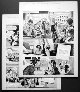 Number 13 Marvel Street - Hollerin' Hank (TWO pages) art by Bill Lacey