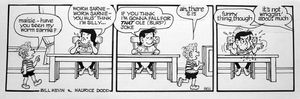 The Perishers daily strip G61 art by Bill Mevin