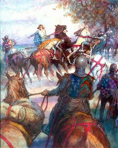 Charles VI of France art by John Millar Watt