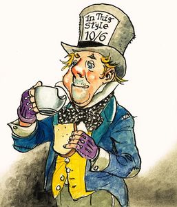 The Mad Hatter: Alice in Wonderland 64 art by Philip Mendoza